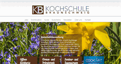 Desktop Screenshot of kochschule-braunschweig.com